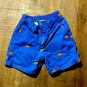 Janie and Jack Blue Toddler Shorts